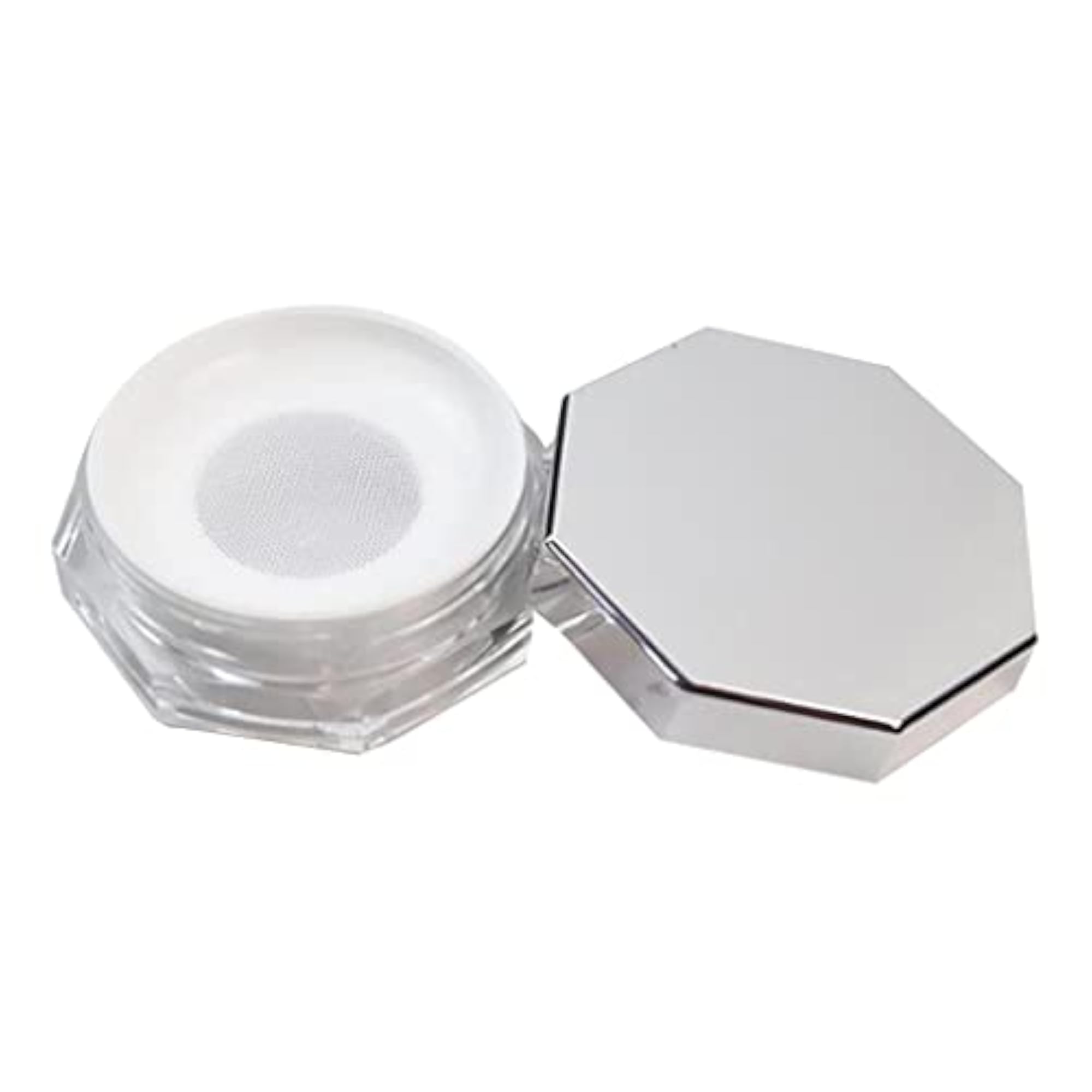 10g Empty Loose Powder Case with Sifter & Puff